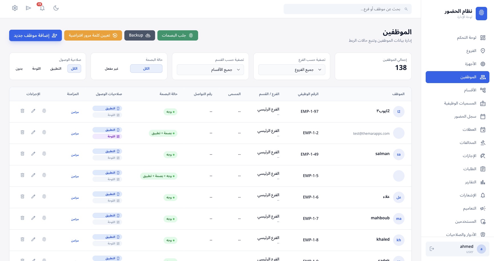 إدارة الموظفين